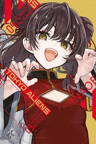 Tokyo Aliens - tom 9 — okładka mangi