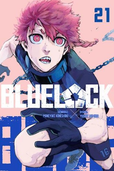 Blue Lock - tom 21 — okładka mangi