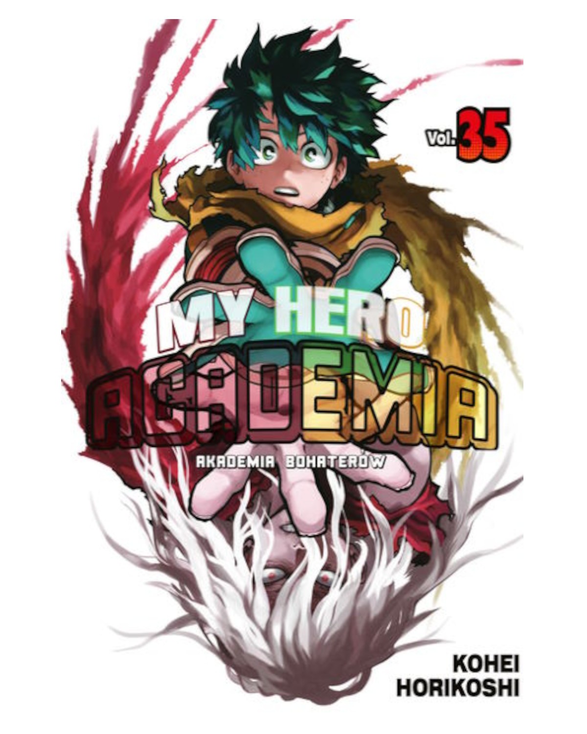 Okładka mangi (Planeta Komiksów) Manga - Boku no Hero Academia - tom 35