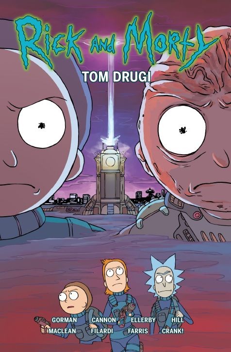 Rick and Morty — Manga Rick i Morty Tom 2 — okładka mangi