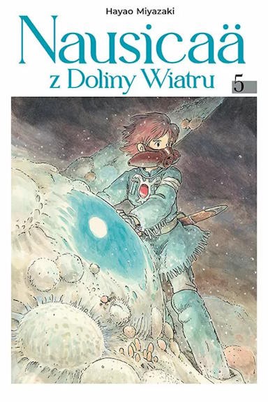 Nausicaä z Doliny Wiatru - tom 5 — okładka mangi