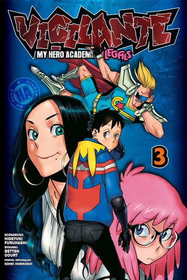 Boku no Hero Academia - Illegals - Tom 3 — okładka mangi