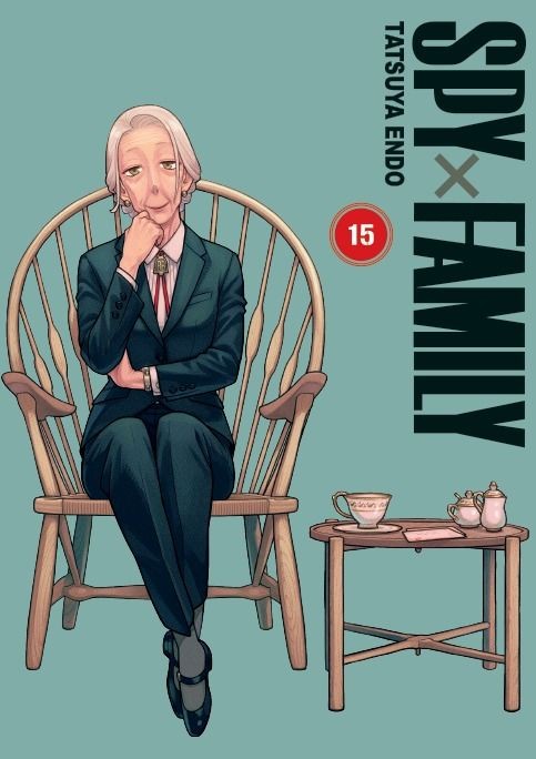 Spy x Family - tom 15 — okładka mangi