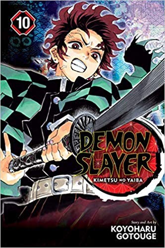 Okładka mangi (Viz Media) Demon Slayer (Eng.) - Tom 10