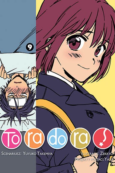 Toradora! - tom 9 — okładka mangi