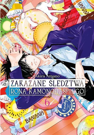 Zakazane śledztwa Rona Kamonohashiego - tom 6 — okładka mangi
