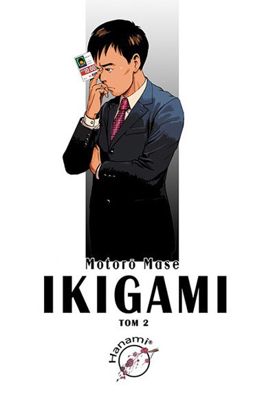 Ikigami - Tom 2 — okładka mangi