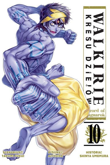 Walkirie kresu dziejów - tom 10 — okładka mangi