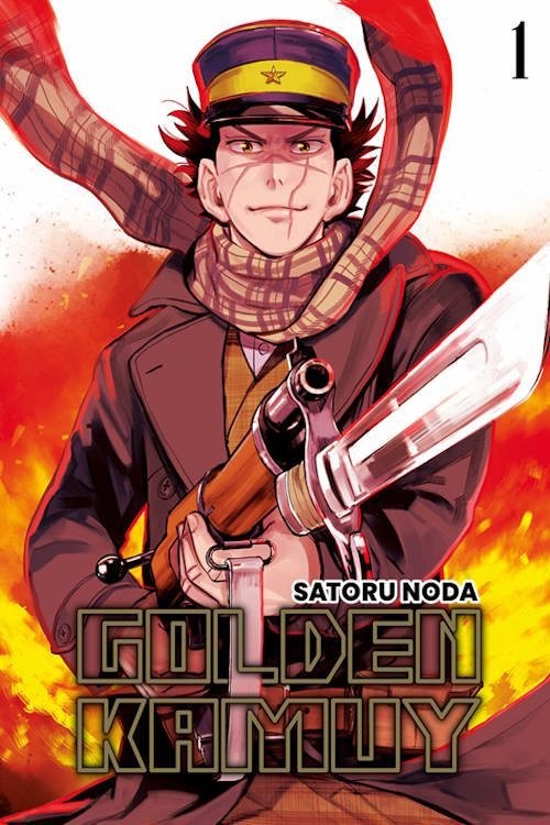 Golden Kamuy - tom 1 — okładka mangi