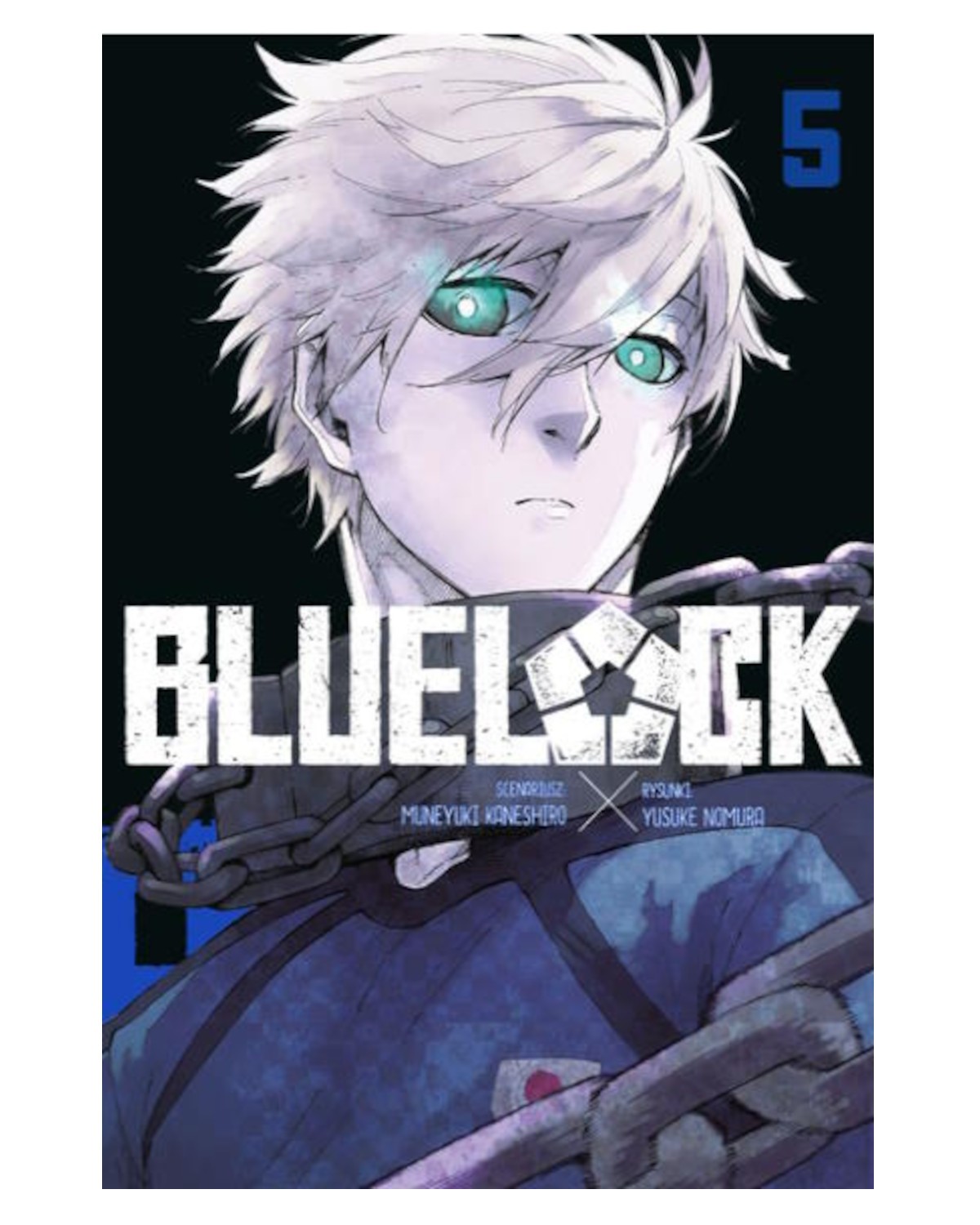 Blue Lock - tom 5 — okładka mangi