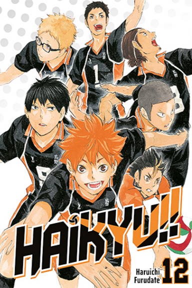 Haikyu!! - tom 12 — okładka mangi