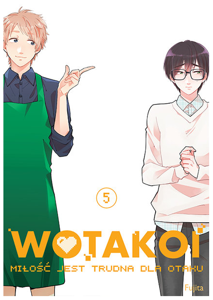 Okładka mangi (Dango) Wotakoi. Miłość jest trudna dla otaku - Tom 5