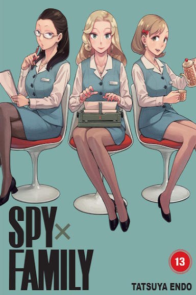 Spy x Family - tom 13 — okładka mangi
