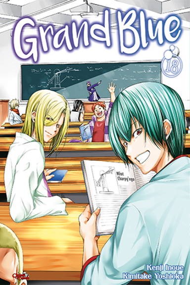 Grand Blue - tom 18 — okładka mangi