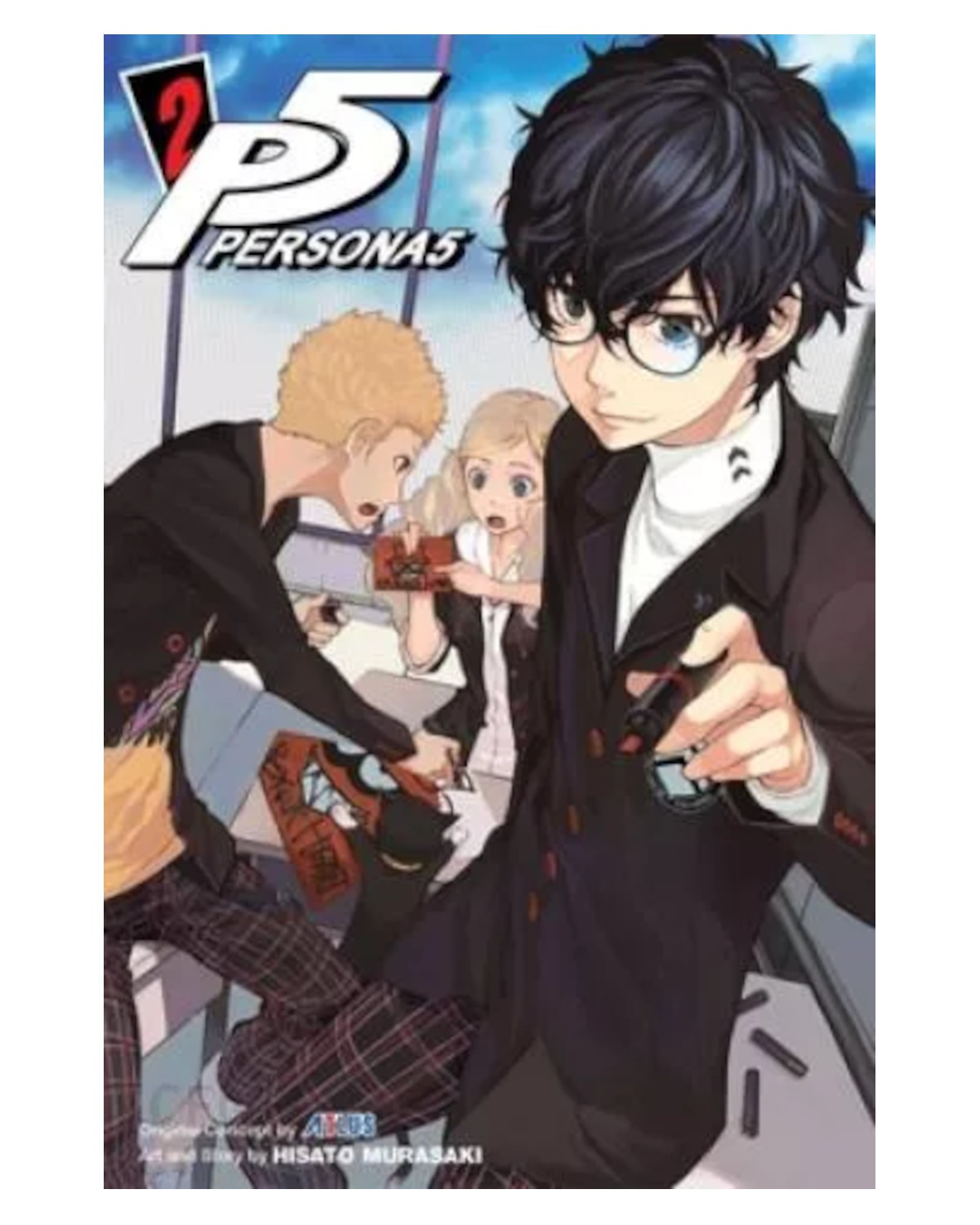 Okładka mangi (Yen Press) Persona 5 (eng.) - tom 2
