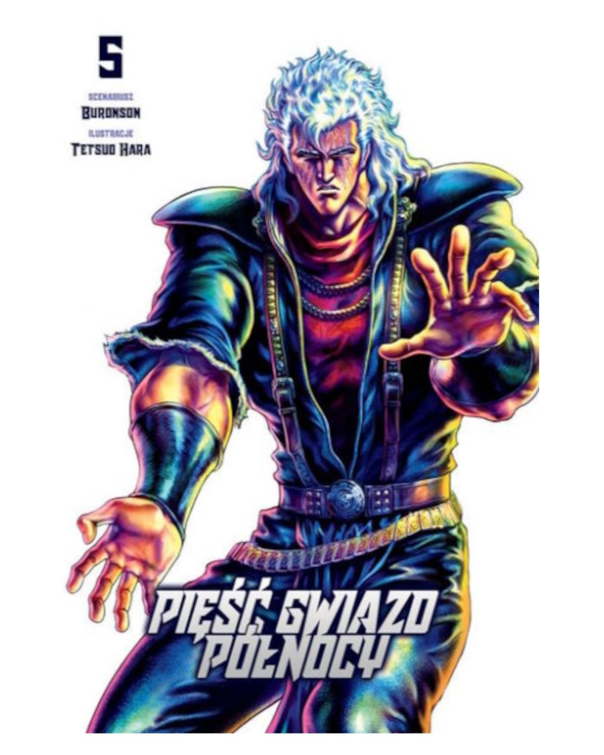 Pięść Gwiazd Północy - tom 5 — okładka mangi