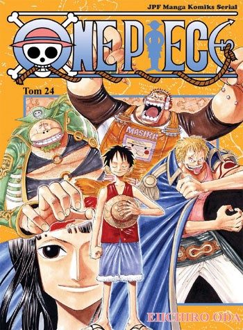 Okładka mangi Manga One Piece tom 24