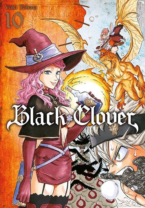 Black Clover - tom 10 — okładka mangi