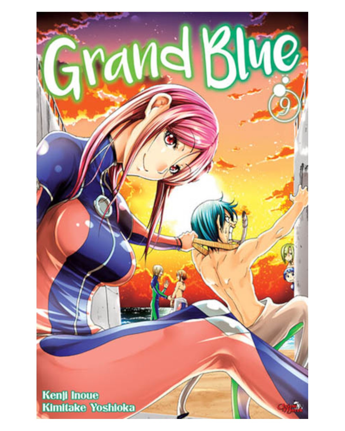 Manga Grand Blue - tom 9 — okładka mangi