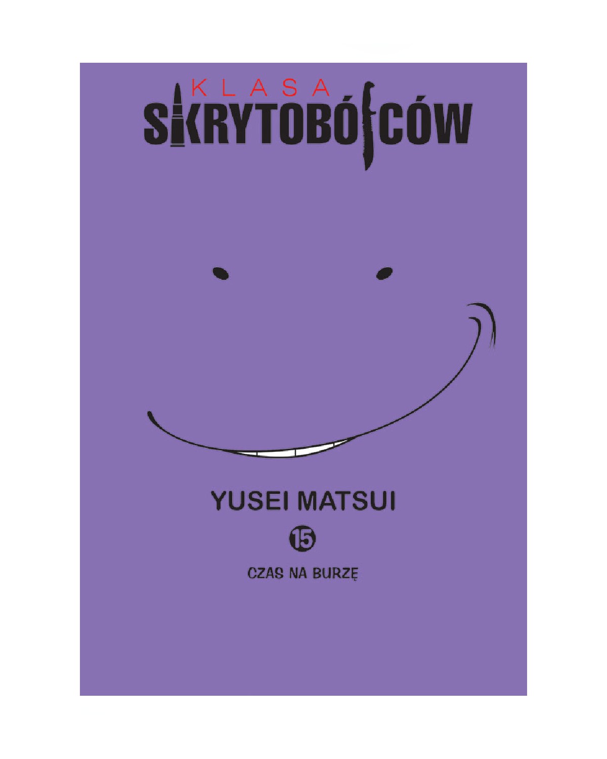 Ansatsu Kyoushitsu tom 15 — okładka mangi