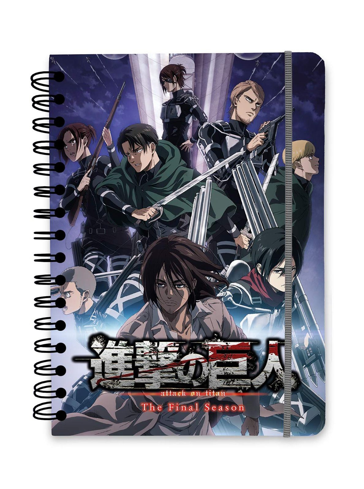Notes A5 kołozeszyt - Attack On Titan The Final Season