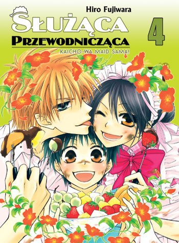 Okładka mangi (Planeta Komiksów) Manga - Służąca Przewodnicząca tom 4