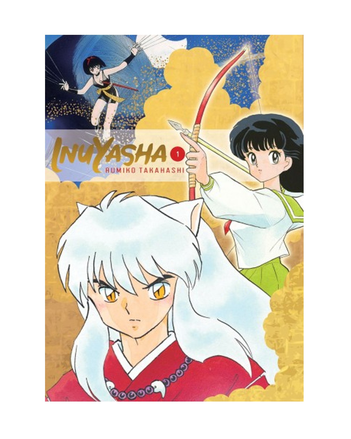 Inuyasha - Tom 1 — okładka mangi