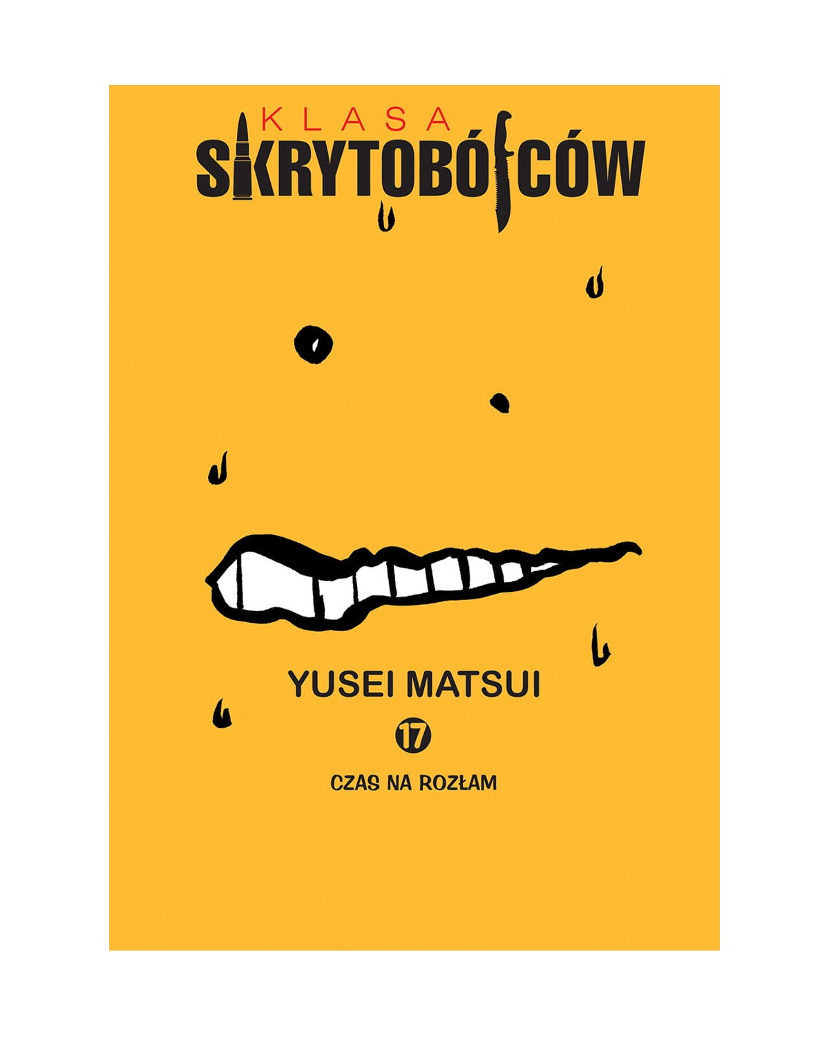 Ansatsu Kyoushitsu tom 17 — okładka mangi