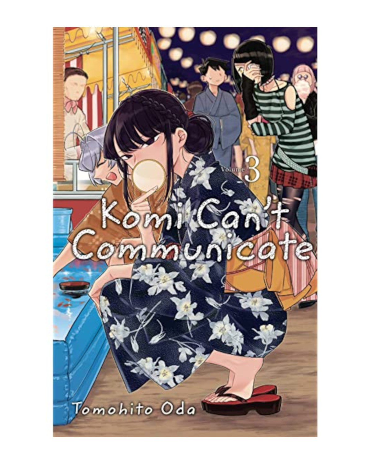 Okładka mangi (Viz Media) Komi Can't Communicate (eng.) - tom 3