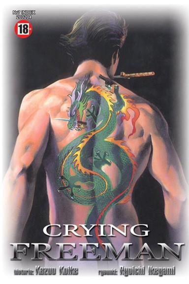 Crying Freeman - Tom 7 — okładka mangi