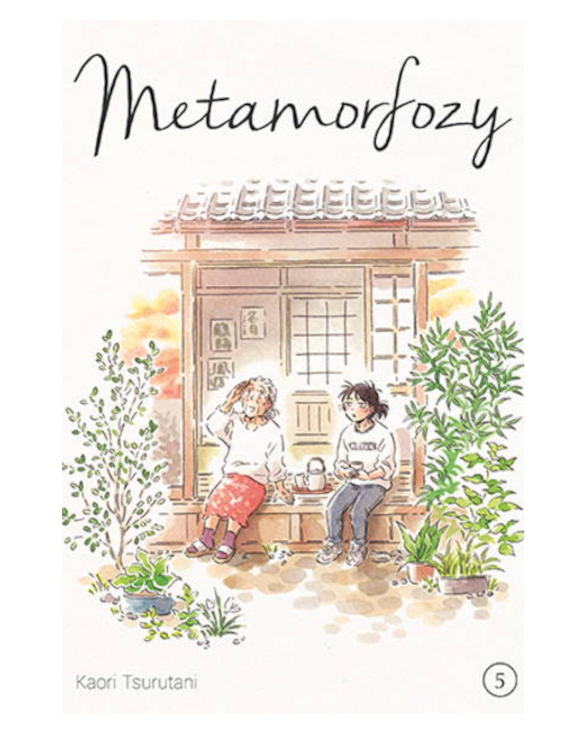 Metamorfozy - tom 5 — okładka mangi