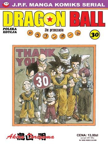 Okładka mangi Manga - Dragon Ball tom 30