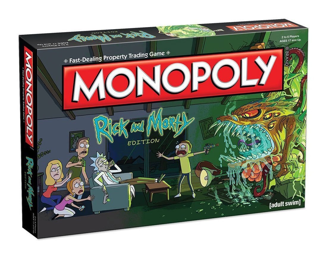 Gadżety Monopoly - Rick and Morty