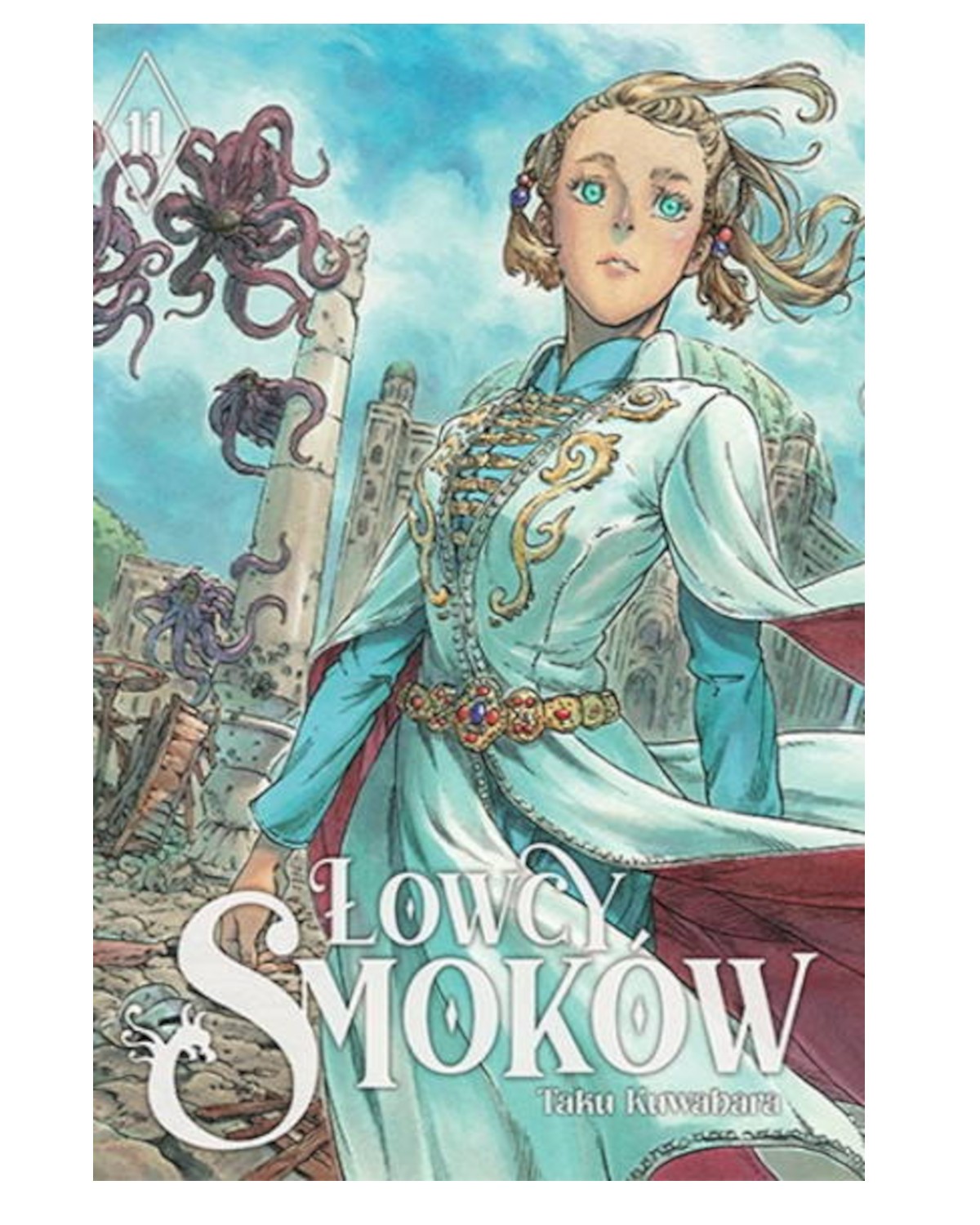 Łowcy Smoków - tom 11 — okładka mangi
