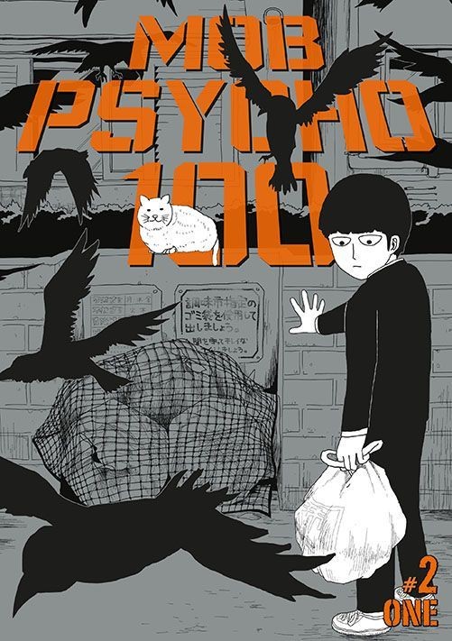 Mob Psycho 100 - tom 2 — okładka mangi