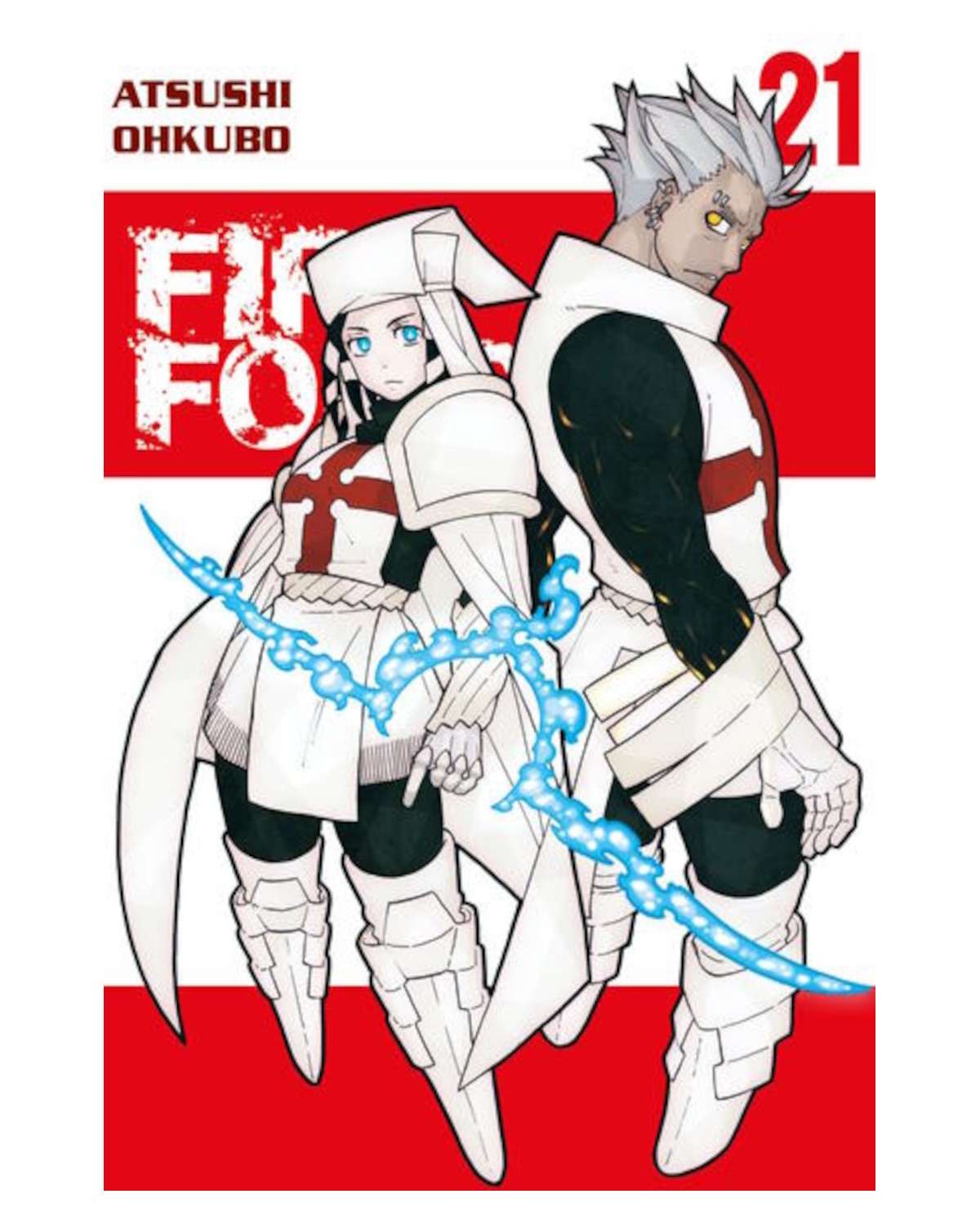 Fire Force - tom 21 — okładka mangi