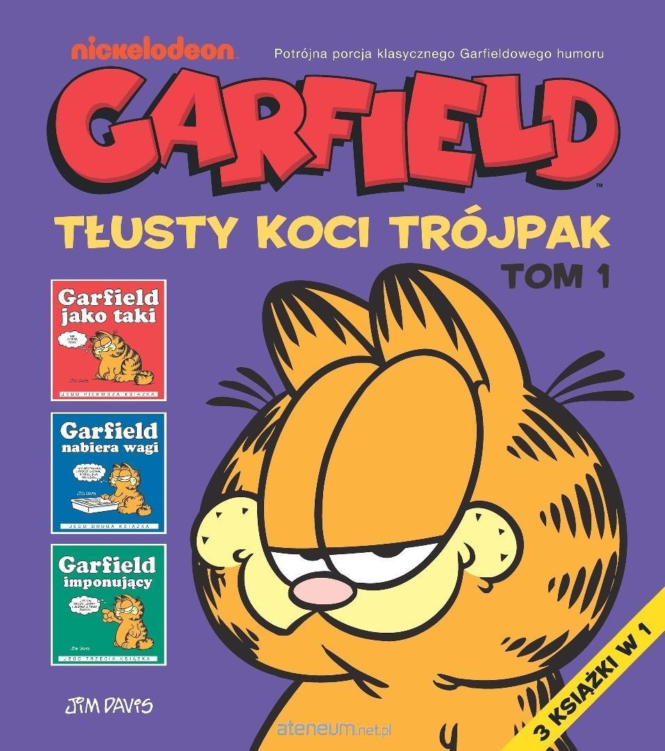 Garfield. Tłusty koci trójpak - tom 1