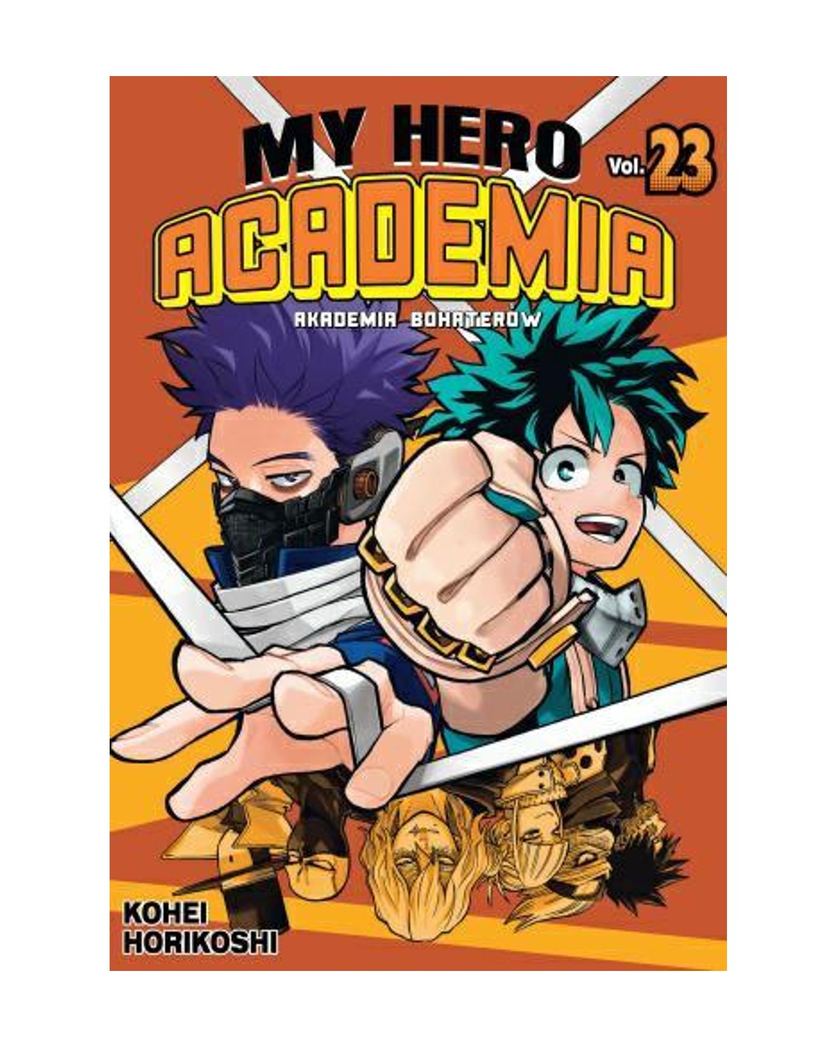Okładka mangi (Planeta Komiksów) Manga - Boku no Hero Academia tom 23