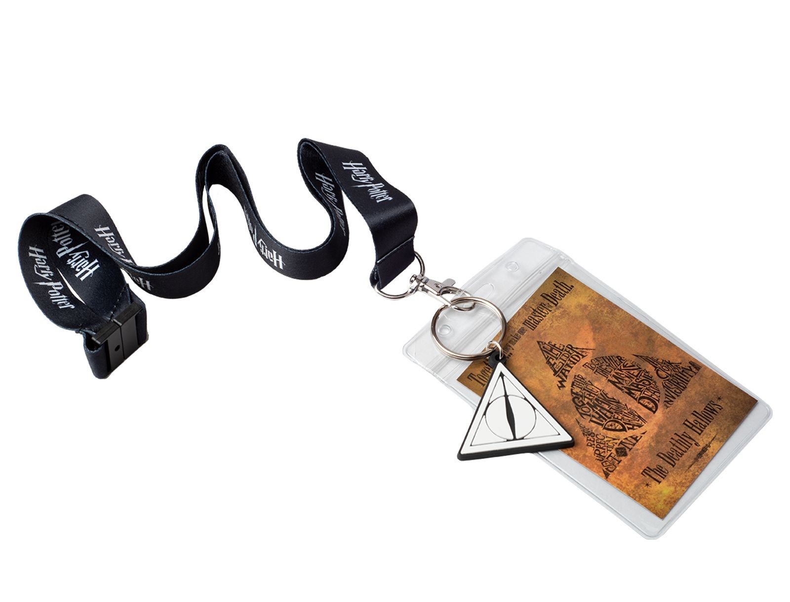 Zestaw Harry Potter: Smycz + brelok + identyfikator