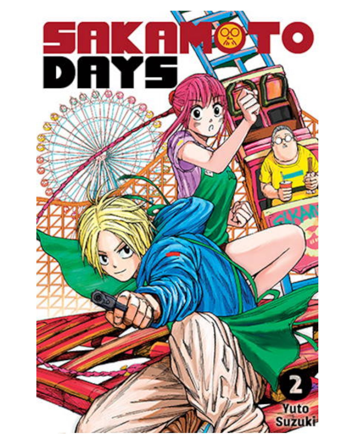 Sakamoto Days - tom 2 — okładka mangi