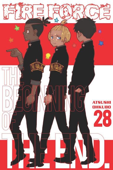 Fire Force - tom 28 — okładka mangi