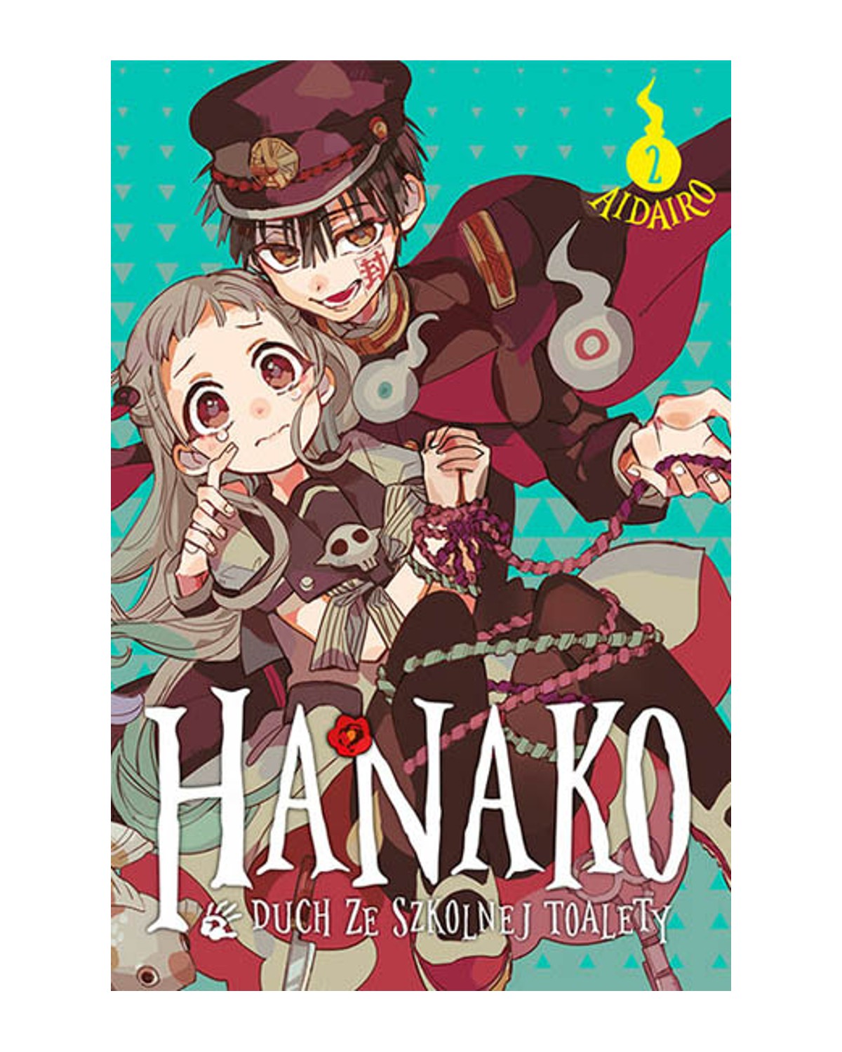 Hanako, duch ze szkolnej toalety - Tom 2 — okładka mangi