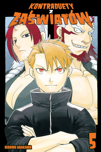 Kontraduety z Zaświatów - tom 5 — okładka mangi