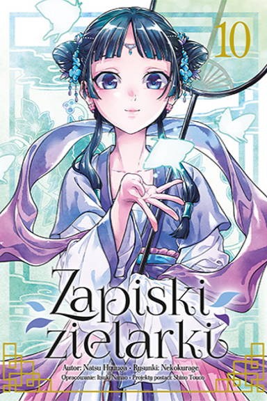 Okładka mangi (Studio JG) Zapiski Zielarki - tom 10