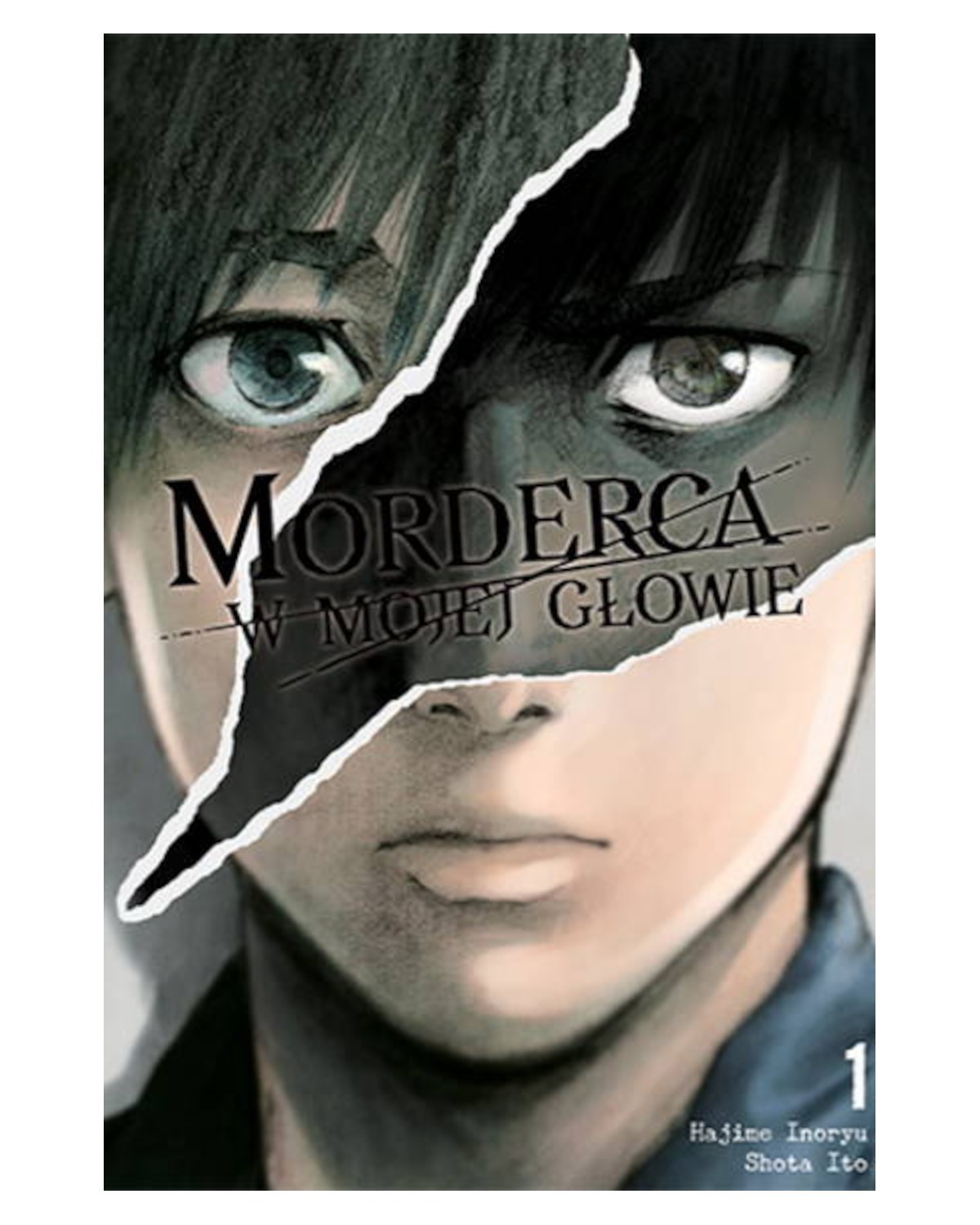 Morderca w Mojej Głowie - tom 1 — okładka mangi
