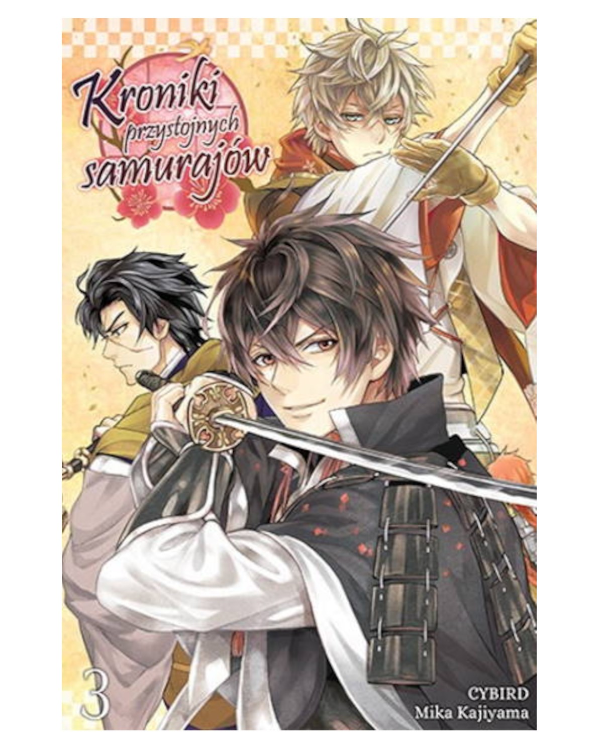 Okładka mangi (Dango) Kroniki Przystojnych Samurajów - tom 3