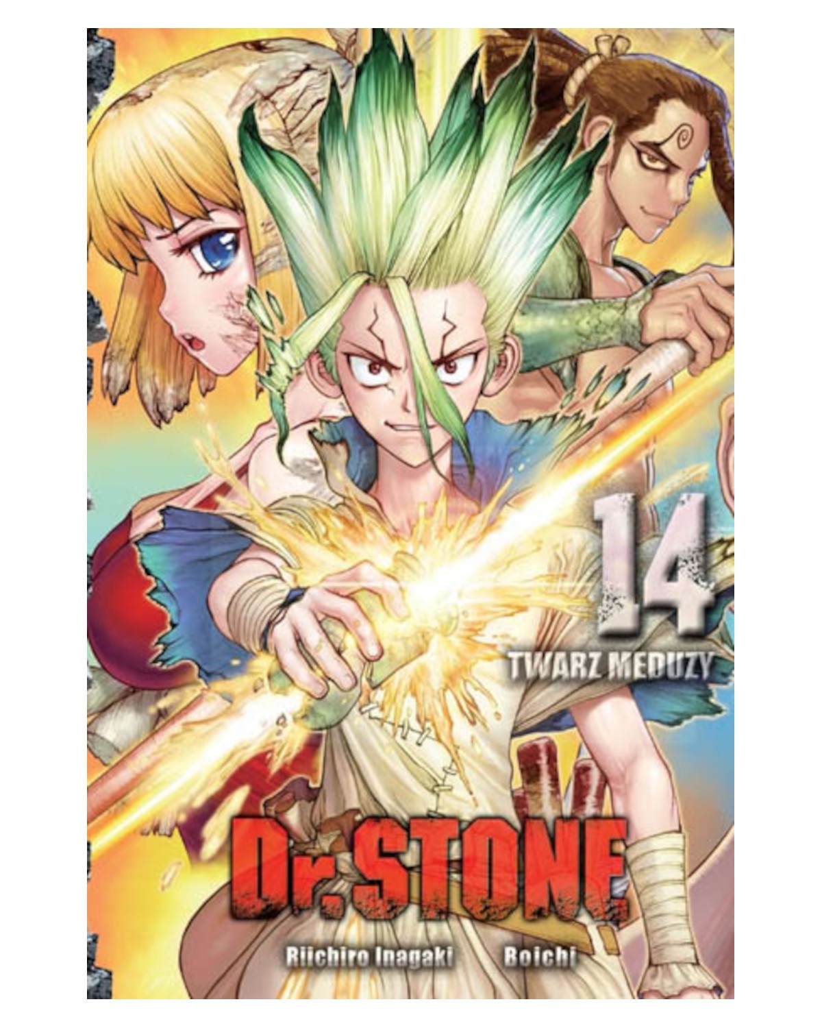 Dr. Stone - tom 14 — okładka mangi