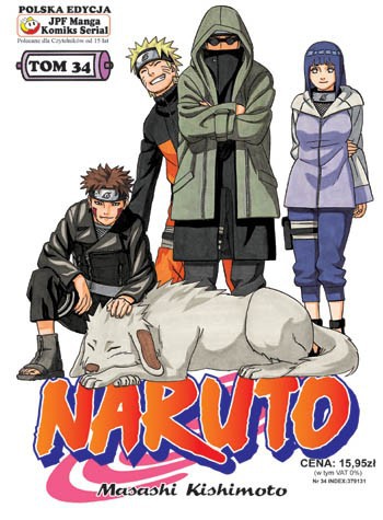 Okładka mangi Manga Naruto tom 34