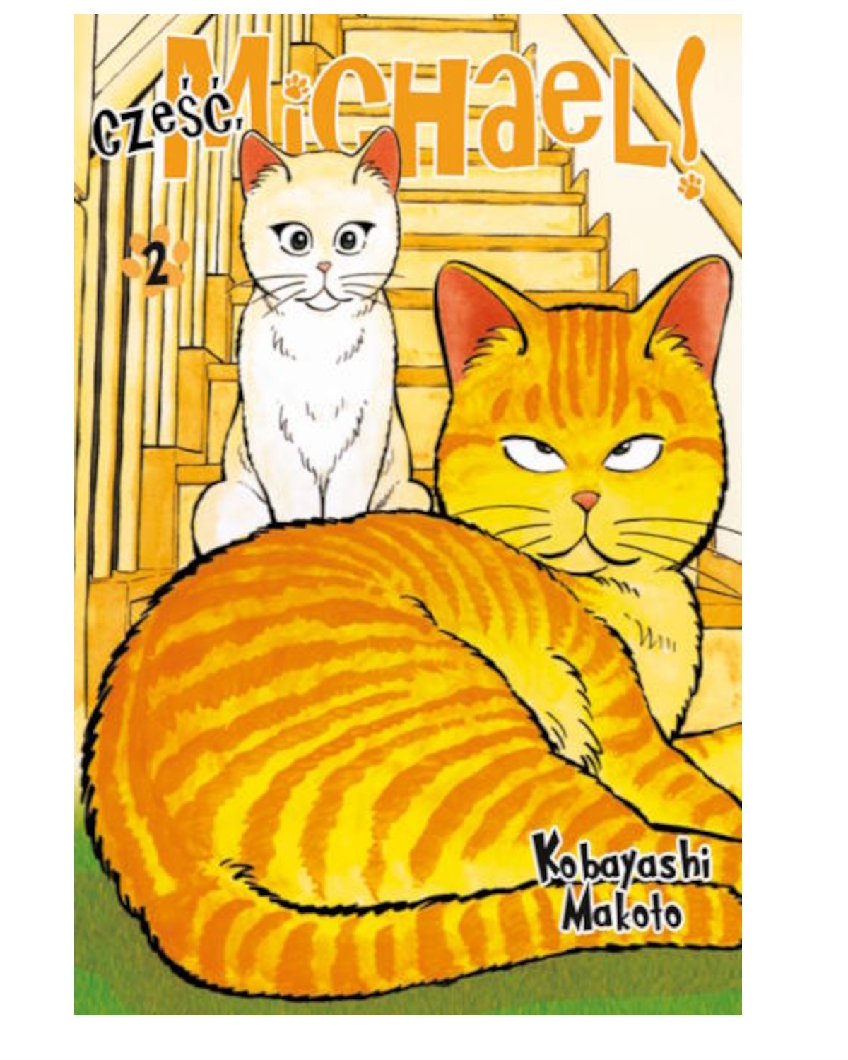 Cześć, Michael! - tom 2 — okładka mangi