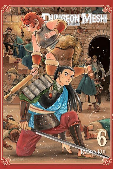 Dungeon Meshi - tom 6 — okładka mangi